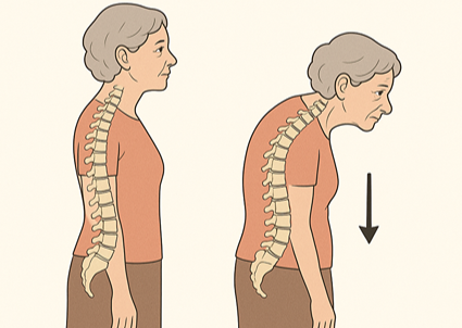 COMMON SYMPTOMS OF OSTEOPOROSIS