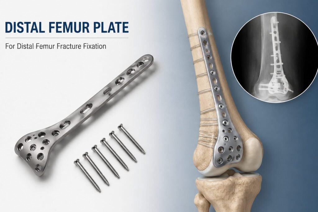Distal Femur Plate Surgery